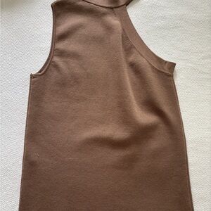 Zara Taupe Knit Top